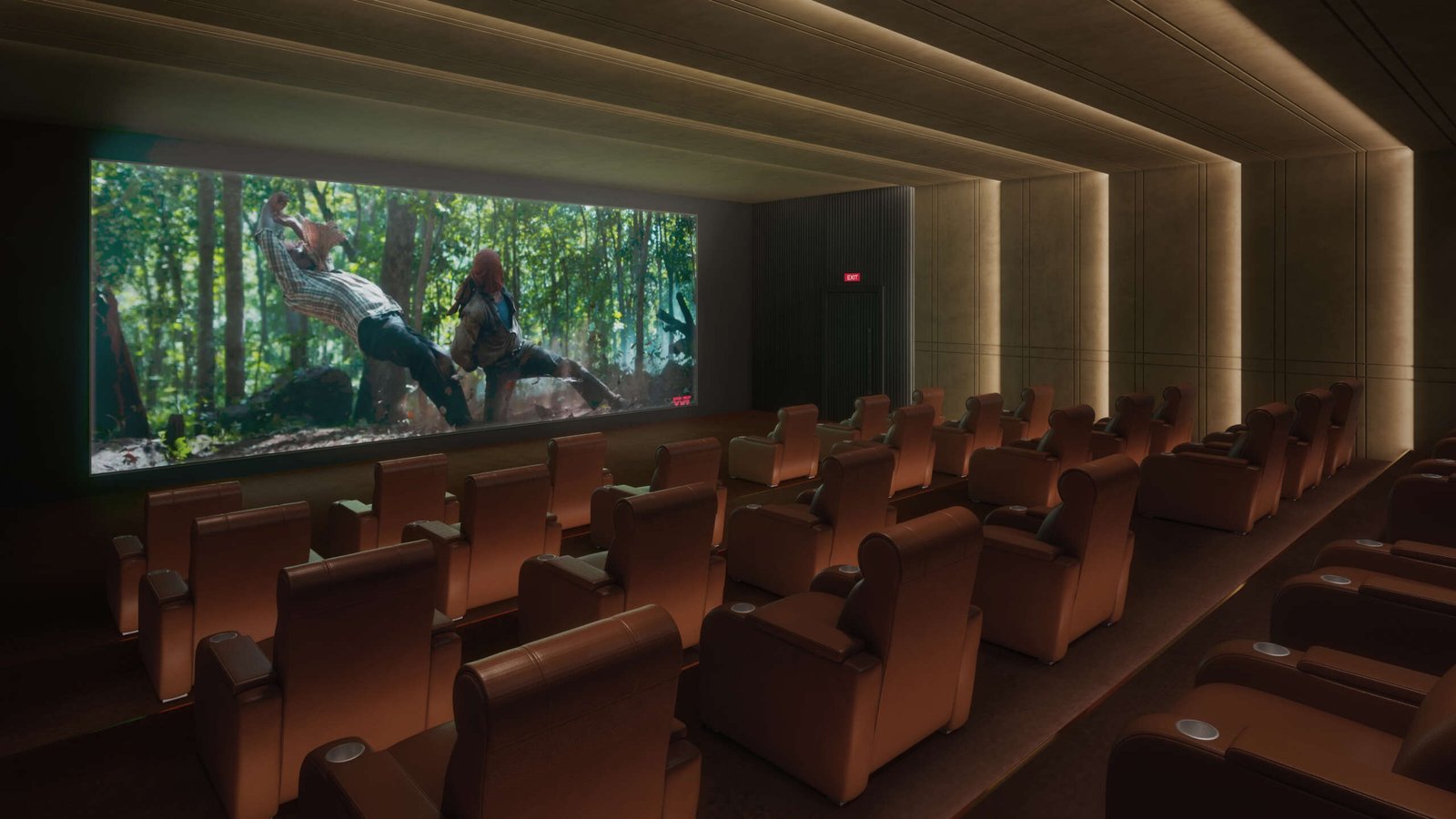 Home Theater Amenities | Vaisakhi Developers