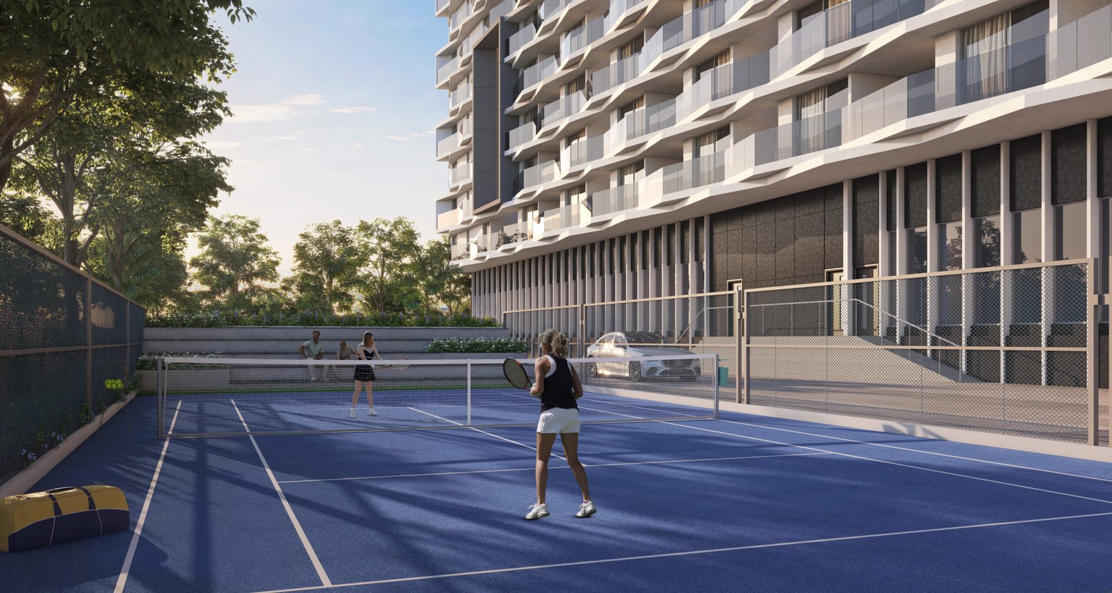 Tennis Court Amenities | Vaisakhi Developers