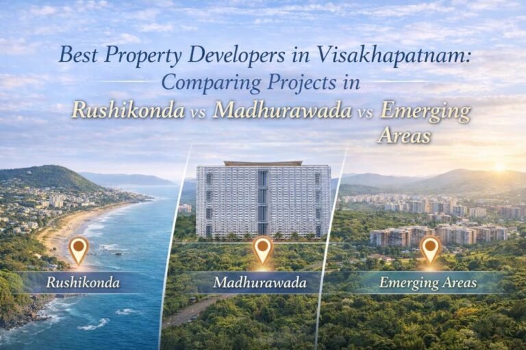 Best Property Developers in Visakhapatnam: Comparing Projects in Rushikonda vs Madhurawada vs Emerging Areas