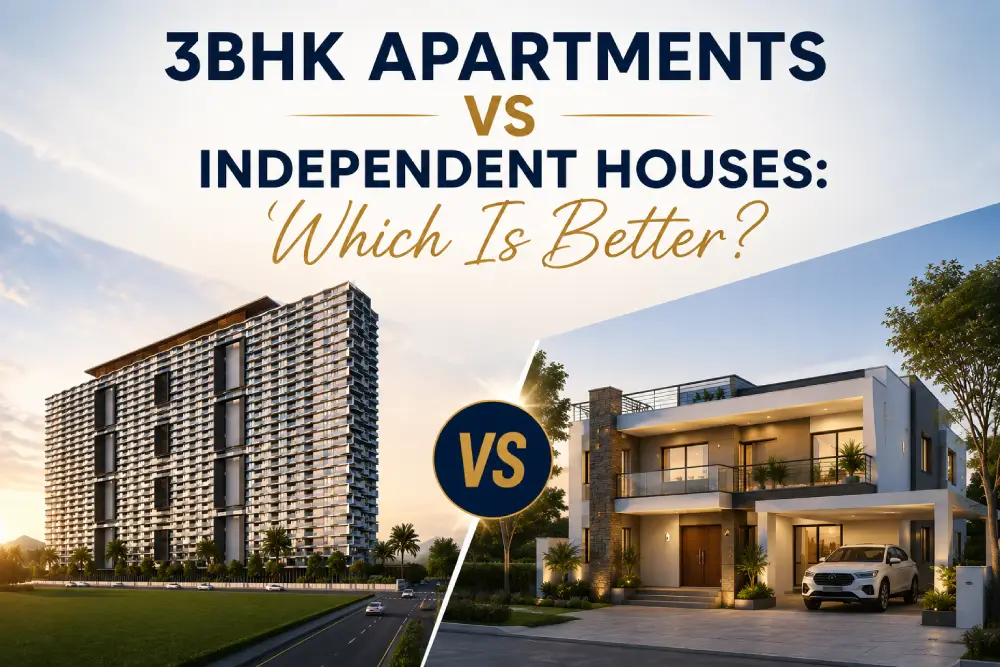 3BHK Apartments vs Independent Houses in Visakhapatnam: Which Is Better?