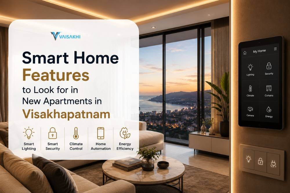 Smart Home Features to Look for in New Apartments in Visakhapatnam