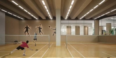 Shuttle court Amenities | Vaisakhi Developers